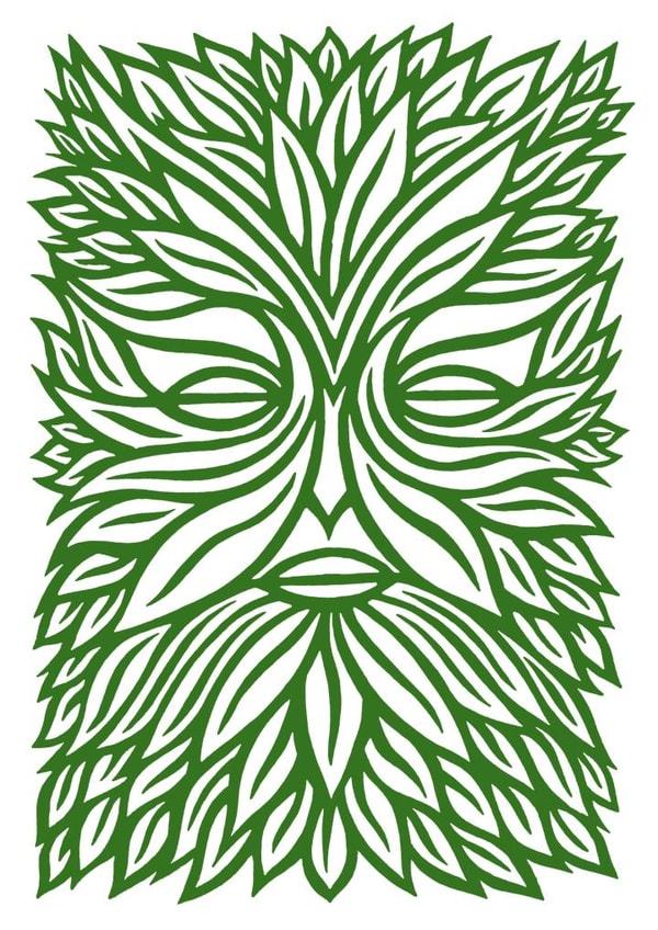 nature yuletide Just because... Card 24192 created by Alan Rogerson