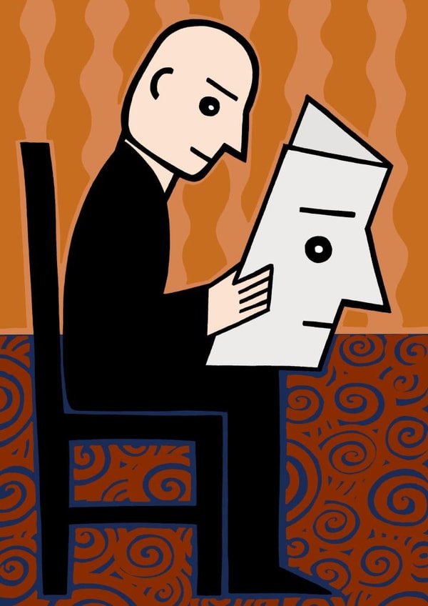 reading book Card 24197 created by Alan Rogerson