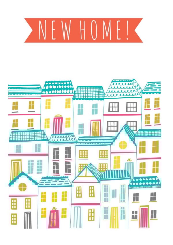 NEW HOME New Home Card 1662 created by Jessica Hogarth