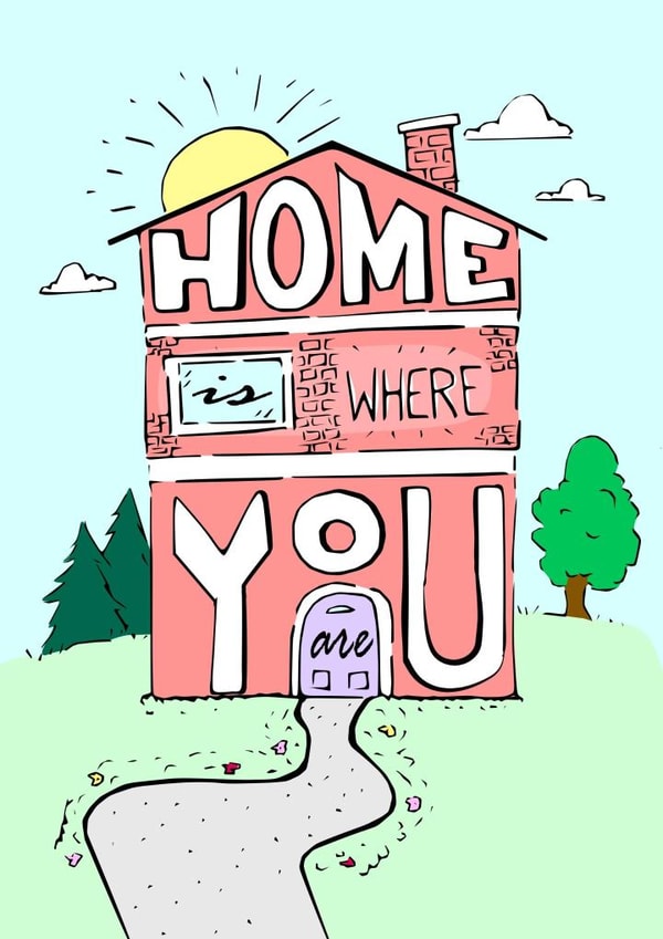 wife husband New Home Card 22381 created by Ashley Taylor