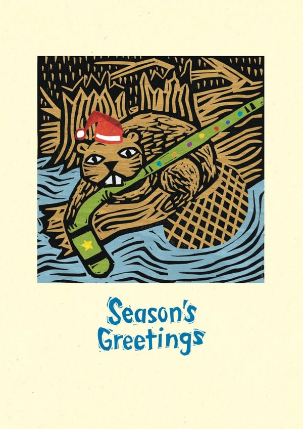 Christmas Holiday Card 24358 created by Sue Todd