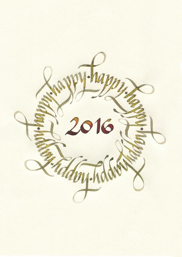 christmas happy Card 22980 created by Esther Gordo