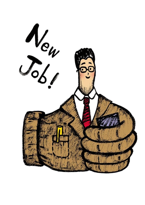 New Job New Job Card 23984 created by Happy Nut Creations