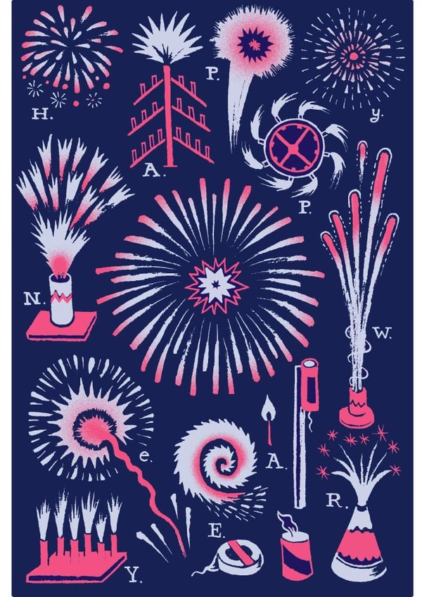 newyear christmas Card 23409 created by Matteo Farinella