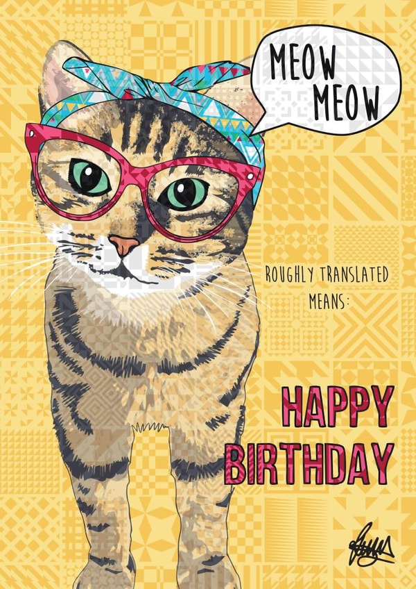 HappyBirthday Happy Card 1471 created by Rose Hill Designs