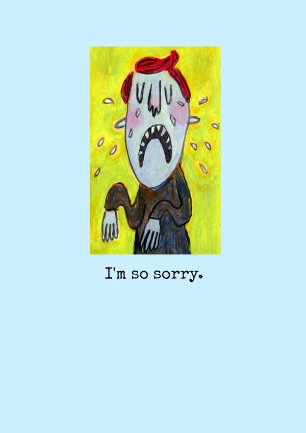 sympathy friendship Sorry Card 23499 created by Murphy Adams
