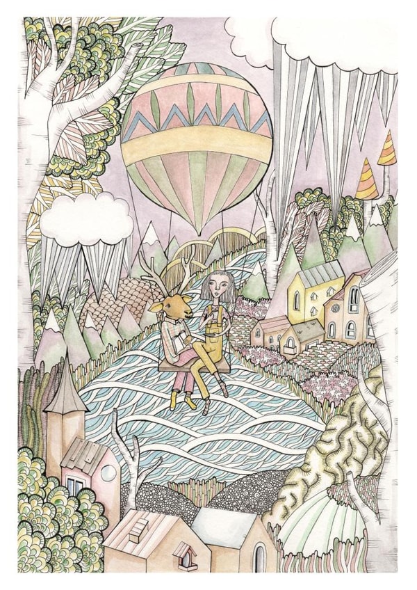 adventure moose Just because... Card 24636 created by Vee Hartley