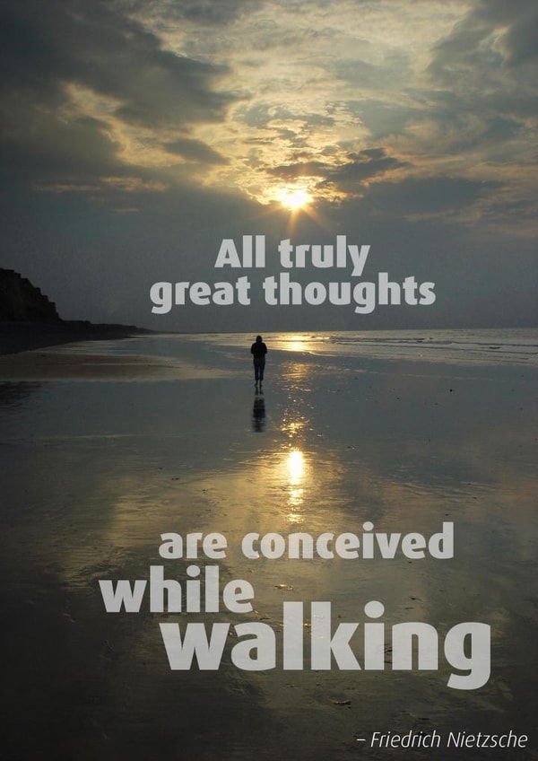 Nietzsche walking Card 24686 created by Andrew Sharpe