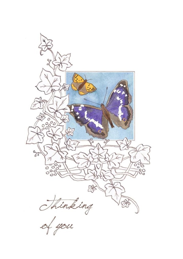 bereavement sadness Thinking of you Card 24129 created by Sun Pennies 