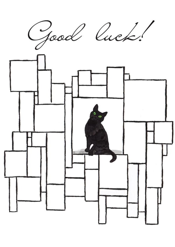Goodluck Good Good Luck Card 24132 created by Sun Pennies 