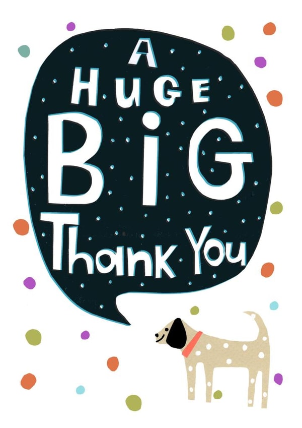 Thank you Thank You Card 2007 created by Susse Linton