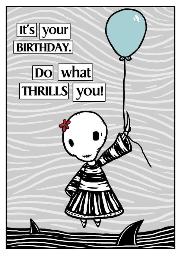 birthday humor Birthday Card 24761 created by Calan Ree
