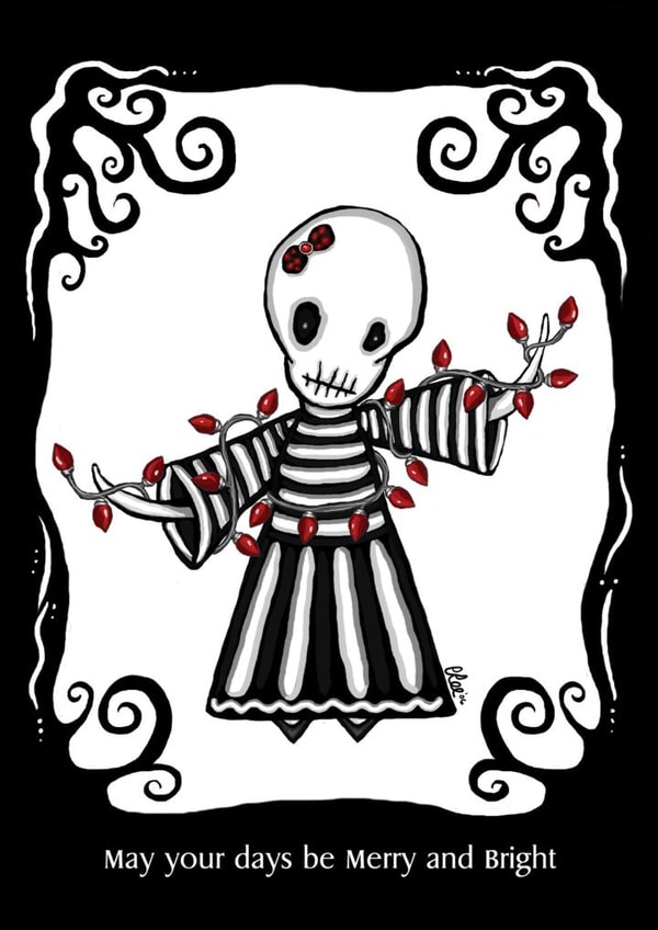 christmas holiday Card 24762 created by Calan Ree