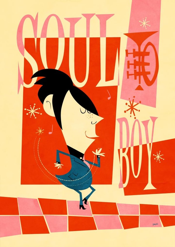 northern soul Birthday Card 23720 created by Daviz