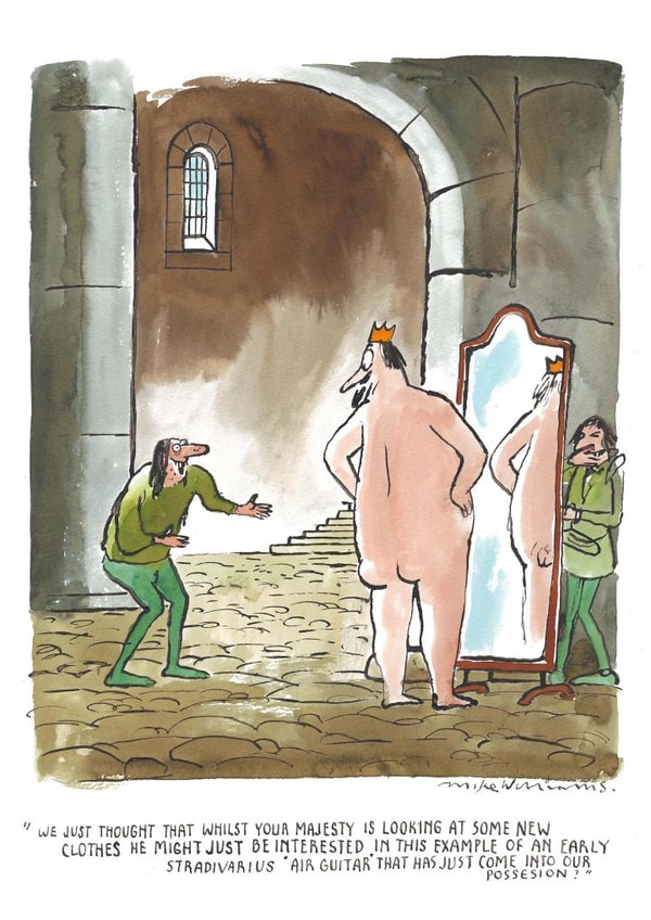 cartoon emperor Card 23610 created by Mike Williams