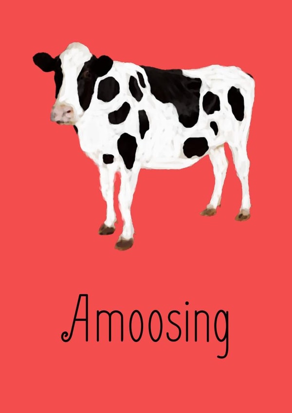 cow calf Humour Card 24833 created by Tofu'd Designs