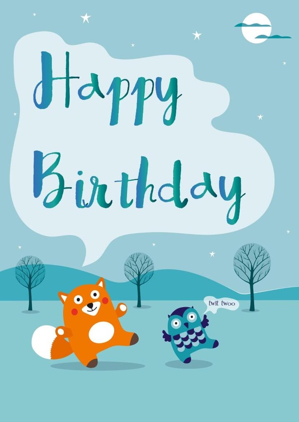 happybirthday happy Birthday Card 1043 created by Jon Higham