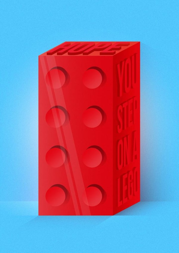 humour lego Card 22957 created by Rui Canedo