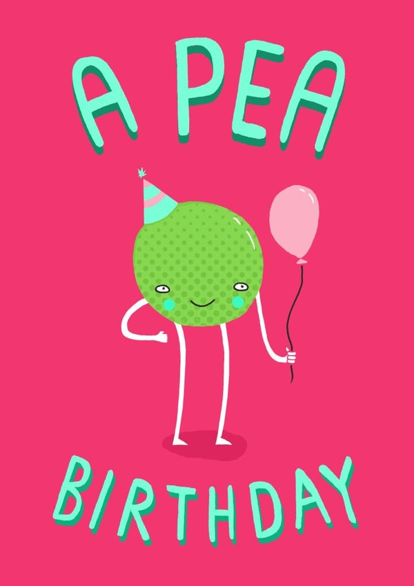 puns cute Birthday Card 2109 created by Charly Clements