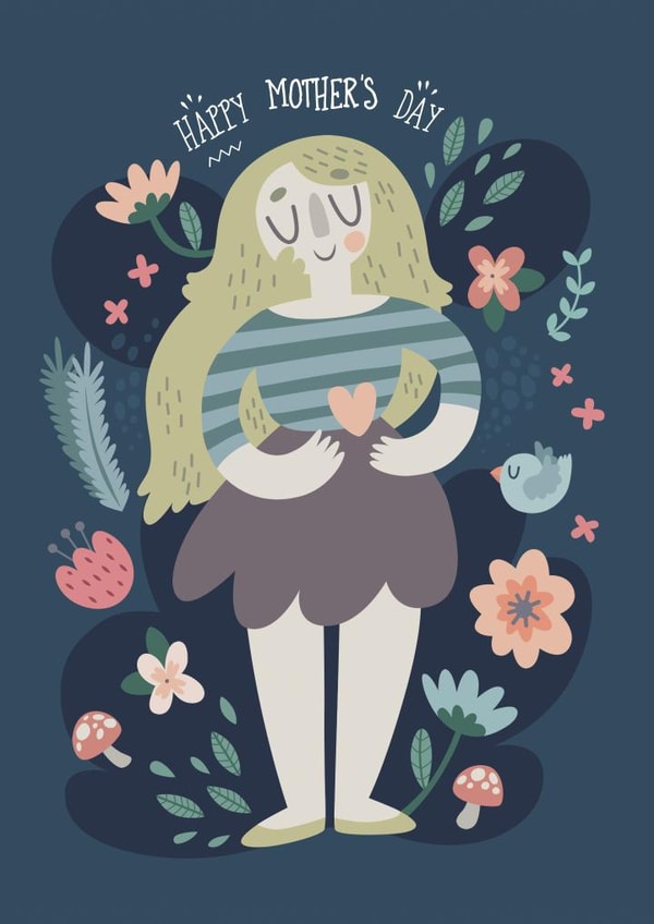 mother mothers Mothers Day Card 1839 created by Claire Stamper