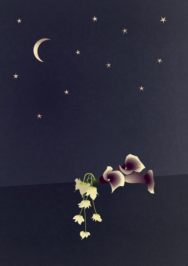 evening night Card 25050 created by Mie Frey Damgaard