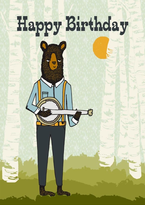 birthday boy Birthday Card 2231 created by Paper Sparrow