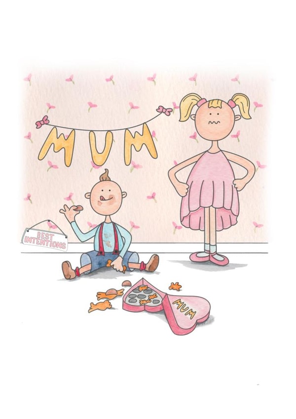 mothersday humour Mothers Day Card 23308 created by Jane Peryer