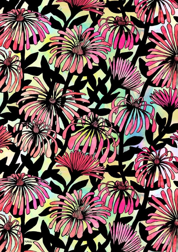 thinkingofyou floral Mother's Day Card 24573 created by Krishna Chavda