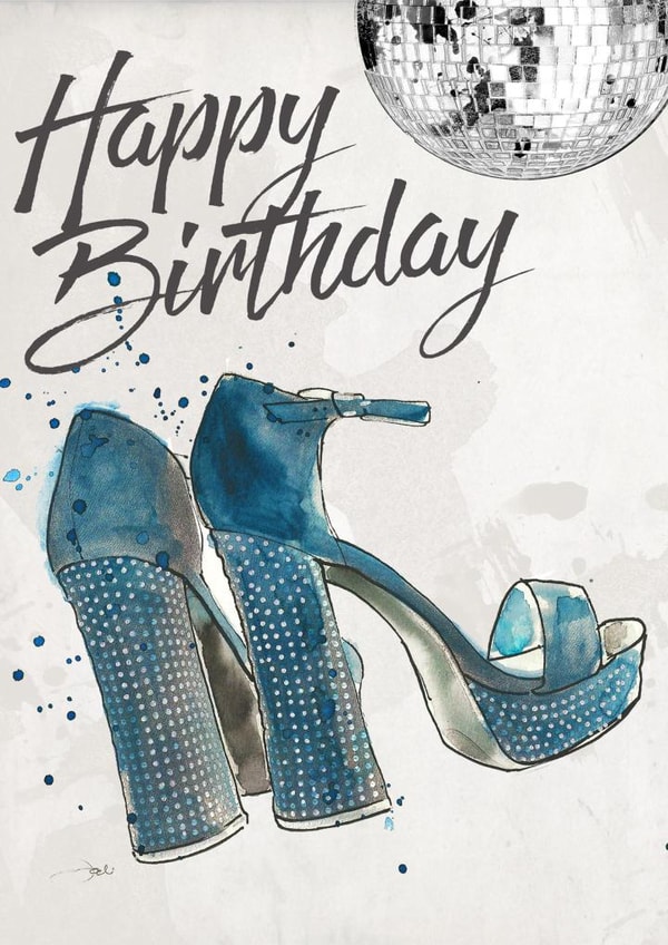 woman friend Birthday Card 1154 created by Jodi Pedri