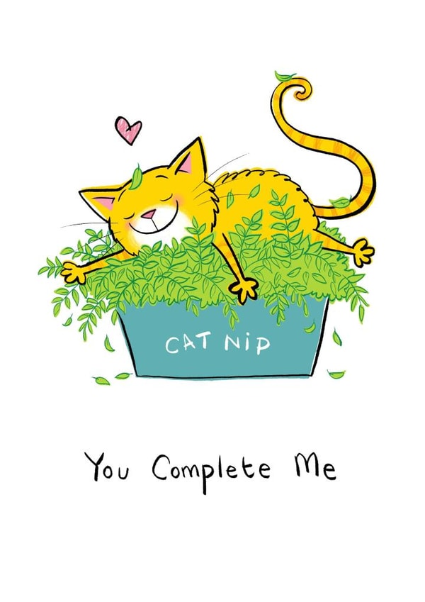 Valentine Valentinelove Humour Card 2453 created by Louise Gardner