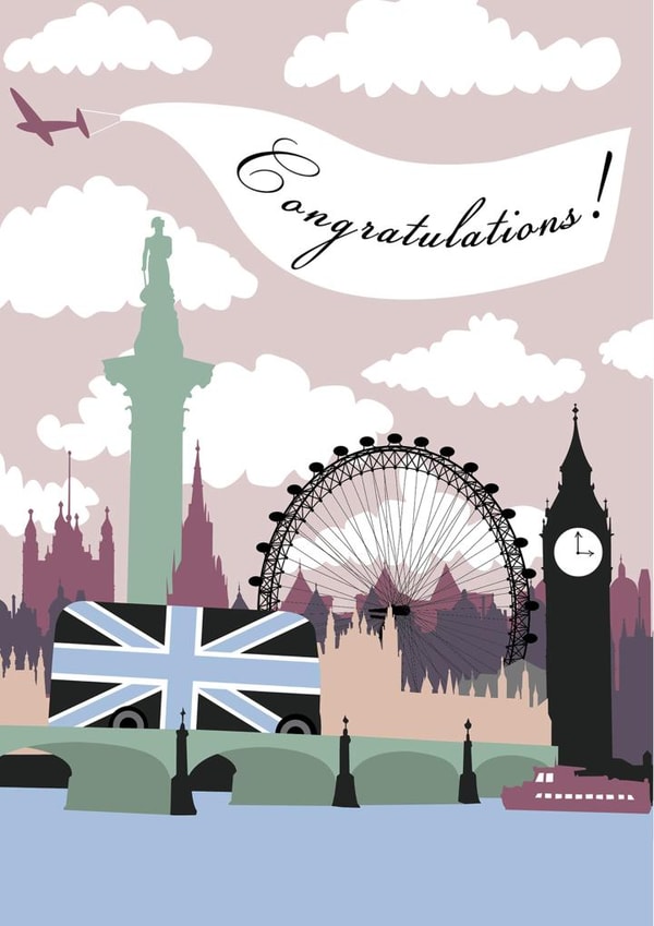 london congratulations Congratulations Card 2893 created by Shiv Makes Things