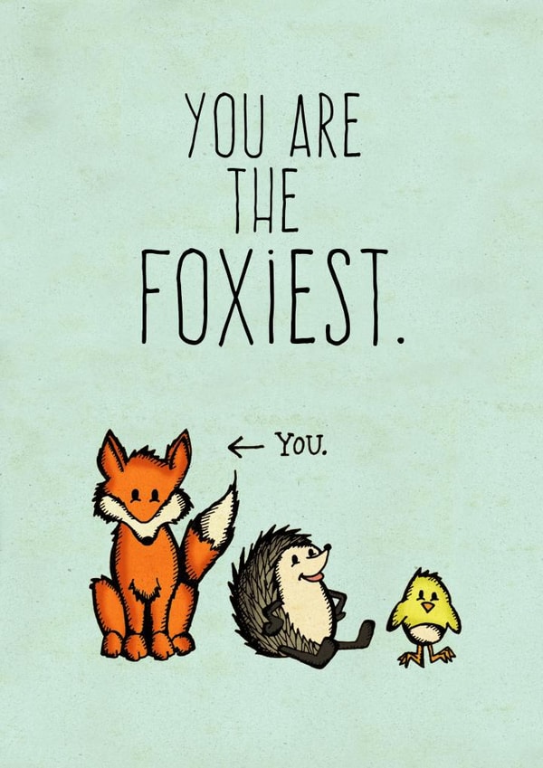 Fox Love Encouragement Card created by Tami Boyce