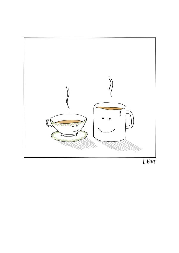 tea teacup Anniversary Card 25710 created by Lee Hunt