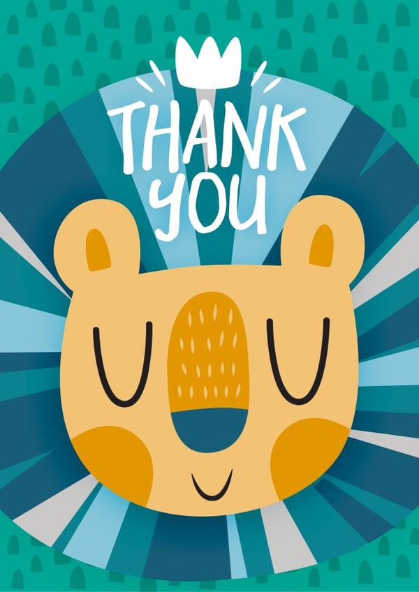 thank you Thank You Card 1844 created by Claire Stamper