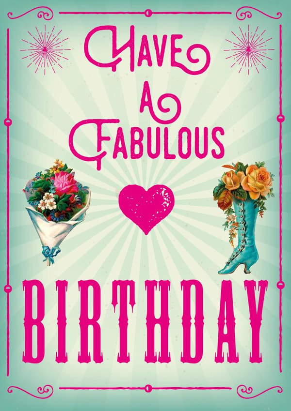 birthday female Birthday Card 1046 created by Jon Higham