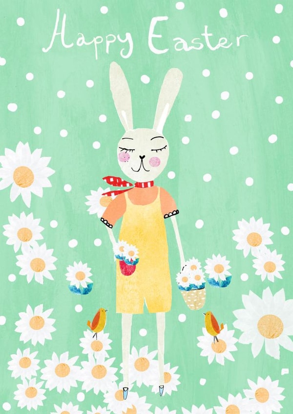 Happy Spring Easter Card 2010 created by Susse Linton