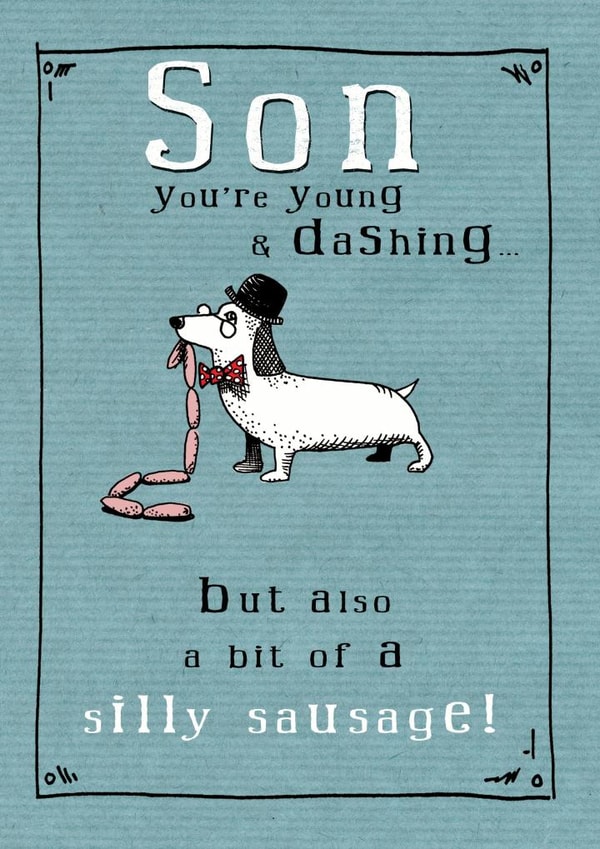 Son silly Humour Card 3105 created by JellynBean