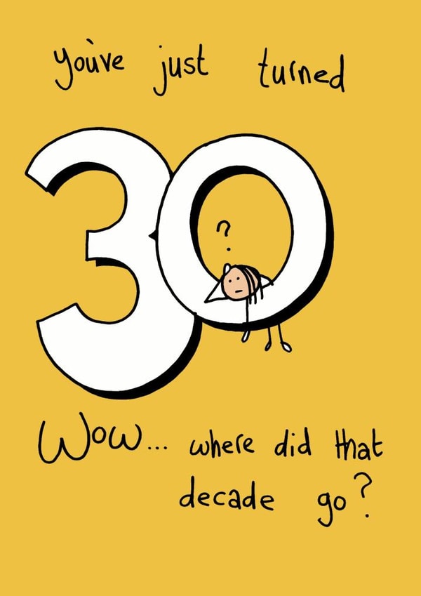 30 humour Birthday Card 3113 | thortful