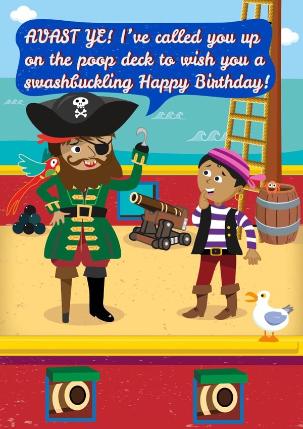Pirate Birthday created by Jon Higham