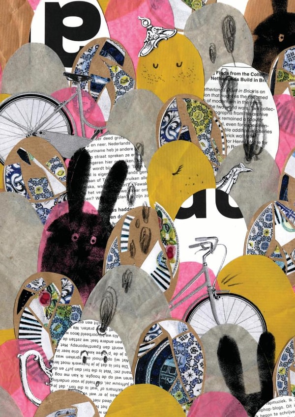 easter bunny Card 23226 created by Tânia A. Cardoso