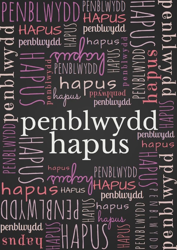 Penblwydd Hapus Card 25998 created by Caroline Davies