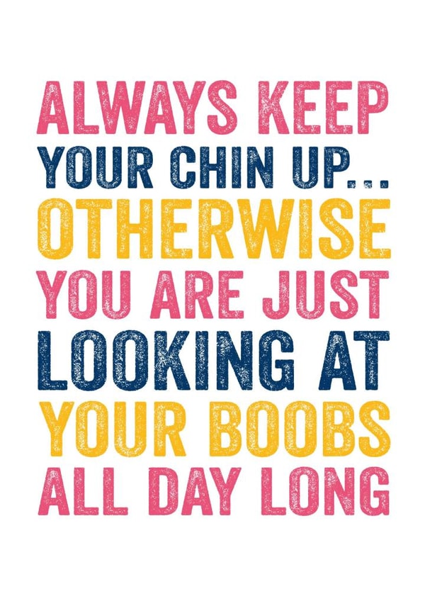 keepyourchinup getwellsooon Get Well Card 3481 created by Do You Punctuate?