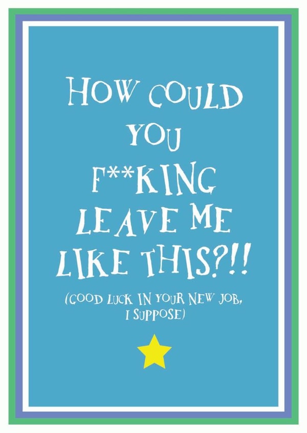 new job Leaving Card 26564 created by Tabitha's Imagination