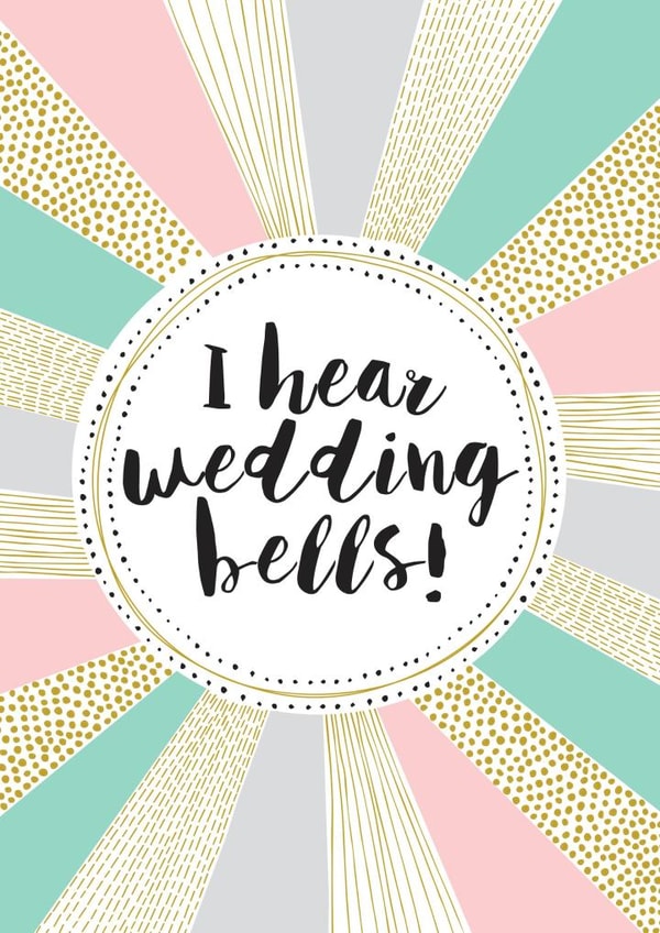 Wedding bells - sunshine card created by Jessica Hogarth