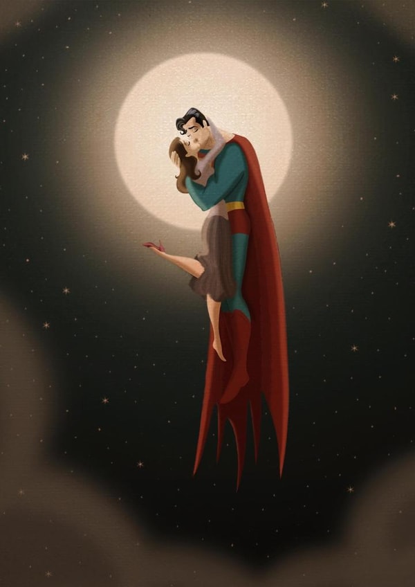 kiss super Valentines Day Card 26208 created by Sarah Satrun