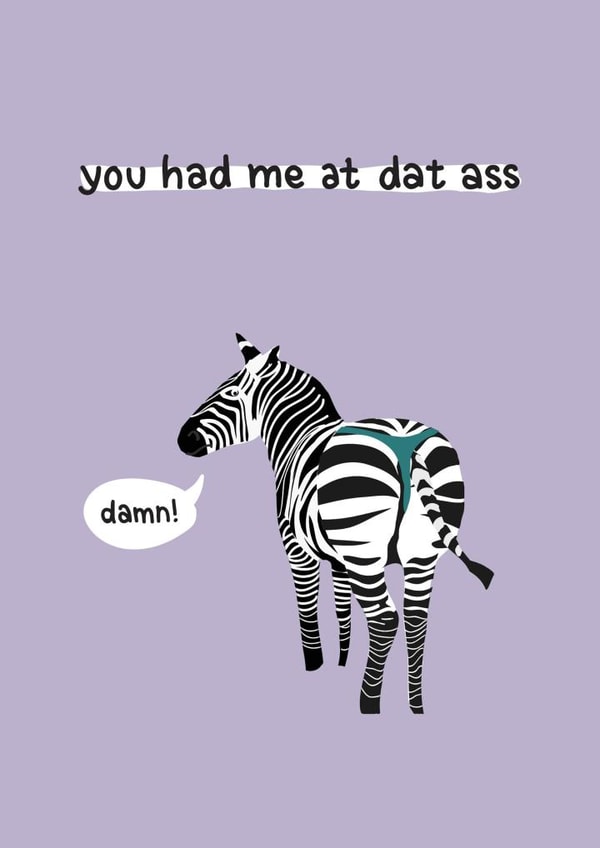 valentines unromantic Anniversary Card 4131 created by Floppy Broc