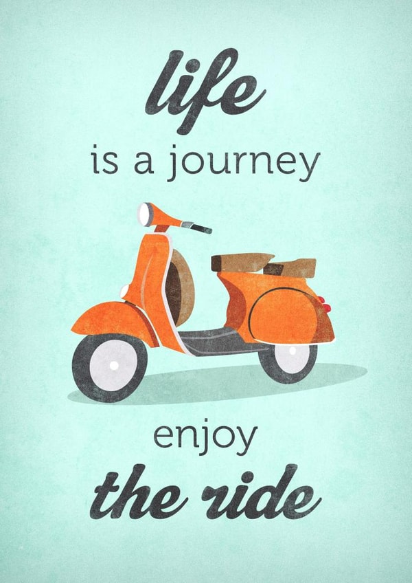 motivational inspirational Retirement Card 4408 created by LATTE DESIGN