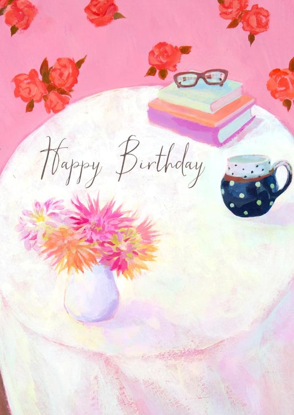 happy female Birthday Card 4009 created by From A Place of Wonder