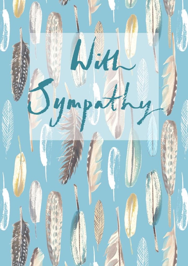 sympathy neutral Sympathy Card 4013 created by From A Place of Wonder