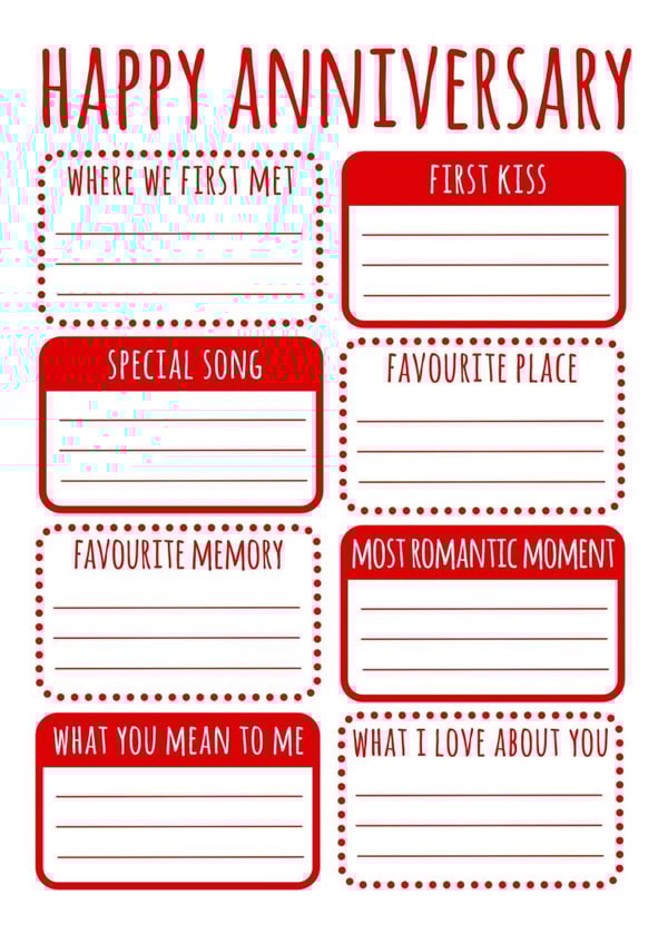 funny MALE Anniversary Card 3923 created by Ruby Wren Designs